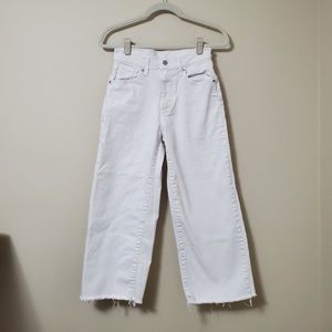 Levi’s White Mile High Jeans
